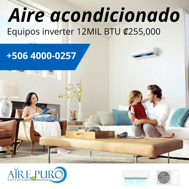 aires acondicionados Costa Rica